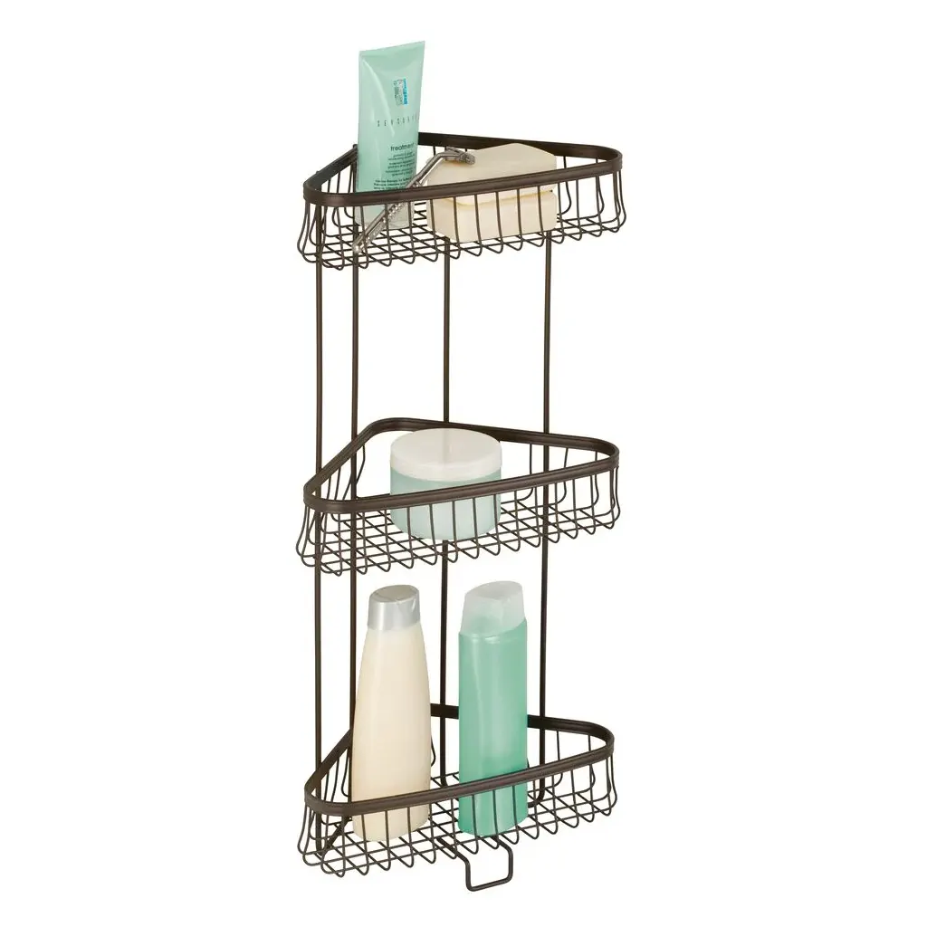 York Lyra 3 Tier Shower Shelf Caddy