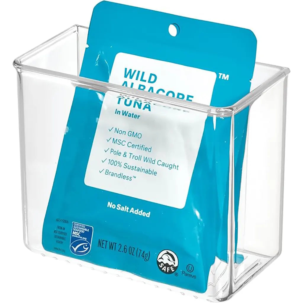 Affixx Plastic Wall Mount Organizer 3in x 6in x 5in