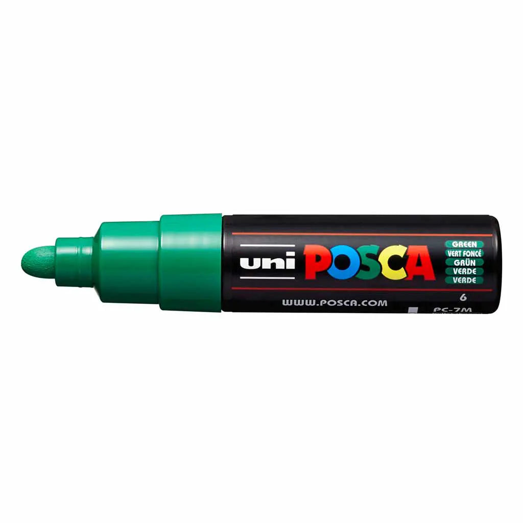 Posca Paint Marker PC-7M  Broad Bullet Green
