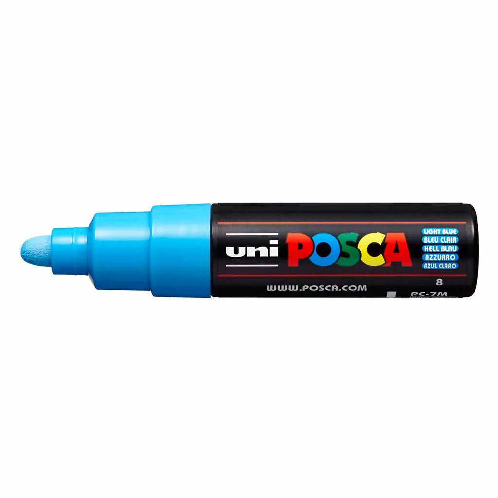 Posca Paint Marker PC-7M  Broad Bullet Light Blue
