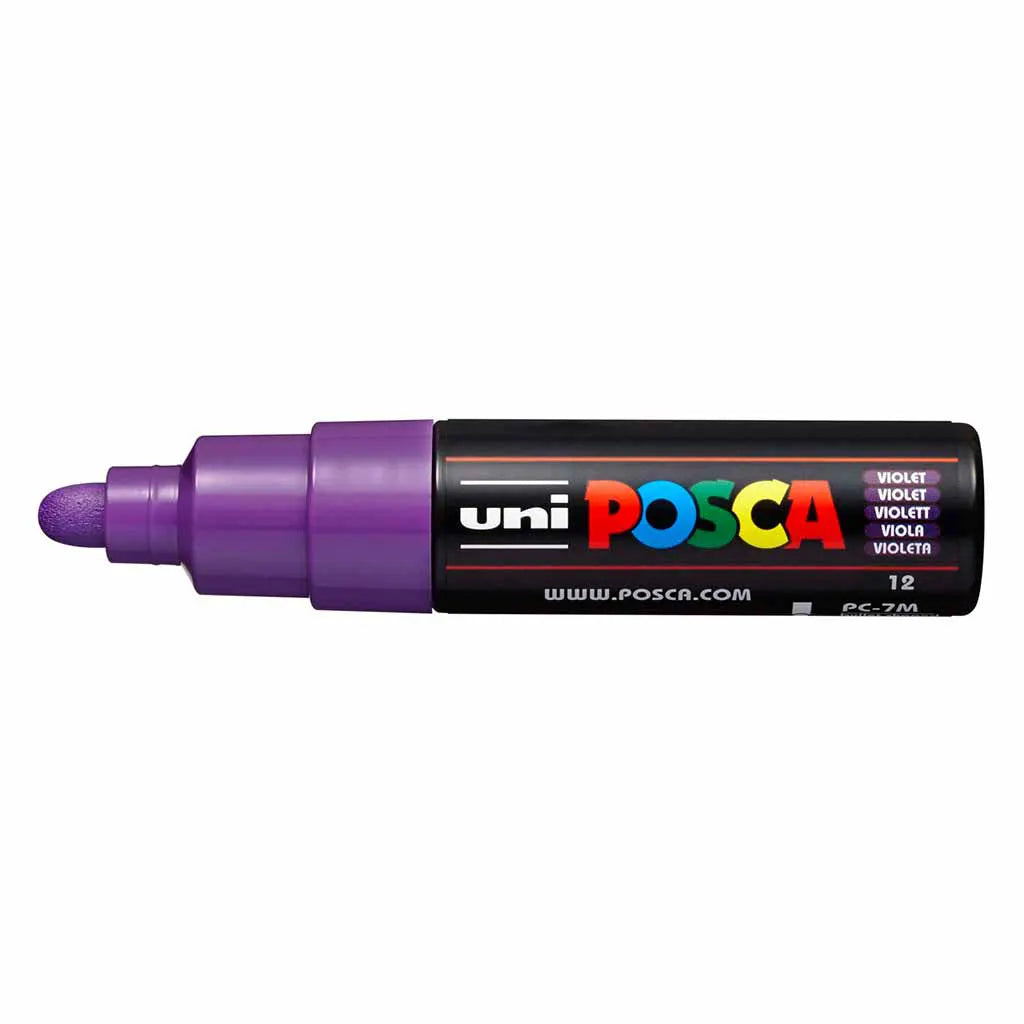 Posca Paint Marker PC-7M  Broad Bullet Violet