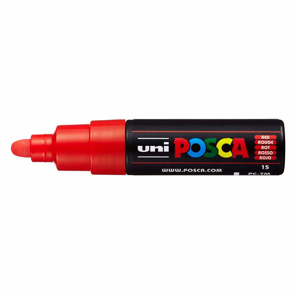Posca Paint Marker PC-7M  Broad Bullet Red
