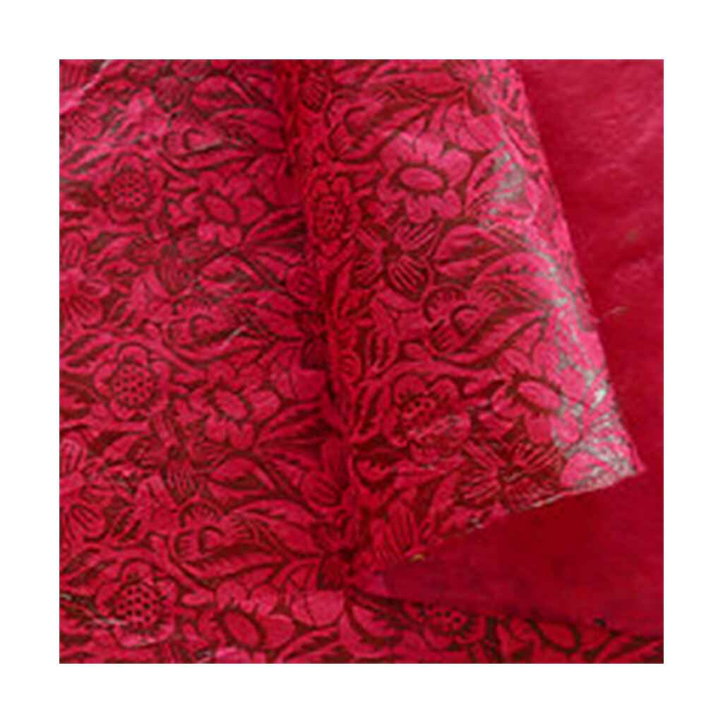 Lamali Decorative Lokta Paper Frida 60gsm 20in x 30in, Fuchsia