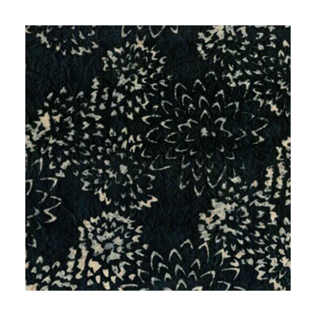 Lamali Decorative Lokta Paper Tomoe 60gsm 20in x 30in, Black