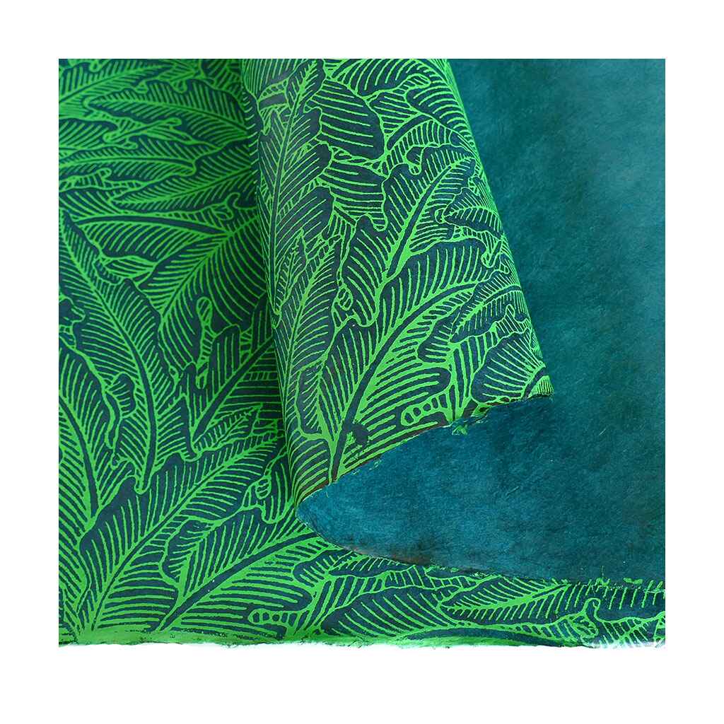 Lamali Decorative Lokta Paper Greenery Medium 60gsm 20in x 30in, Electric