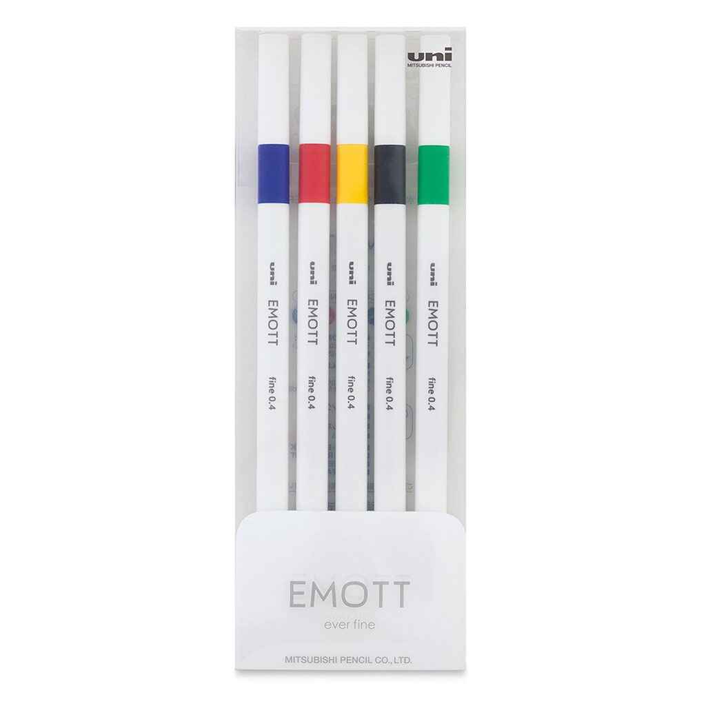 Emott 0.4mm Fine 5ct Set