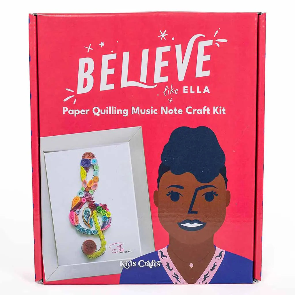 Believe Like Ella Paper Quilling Musical Note Kit