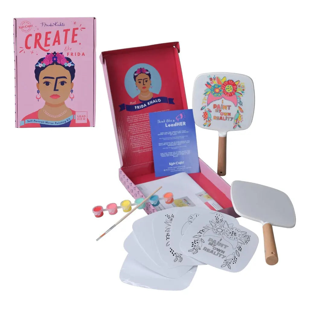 Create Like Frida Self Portrait Mirror Painting Kit