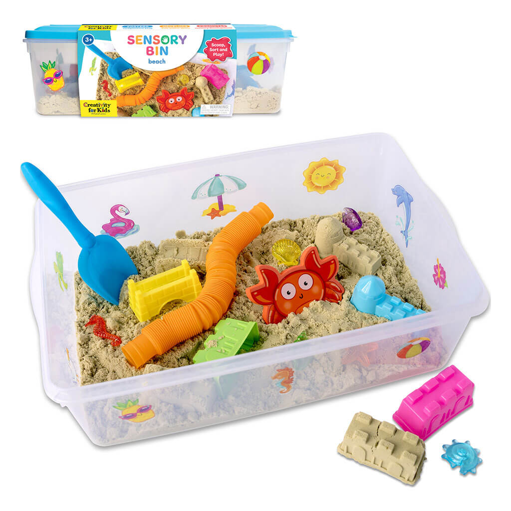 Sensory Bin Beach