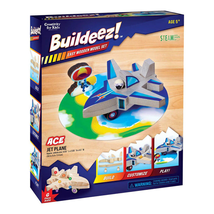 Buildeez Adventure Vehicles Jet Plane