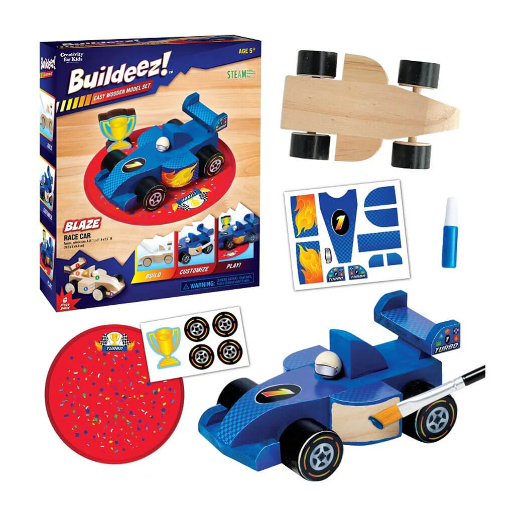 Buildeez Adventure Vehicles Race Car