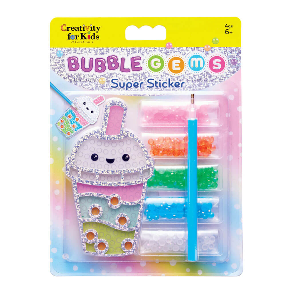 Bubble Gems Super Sticker Bubble Tea