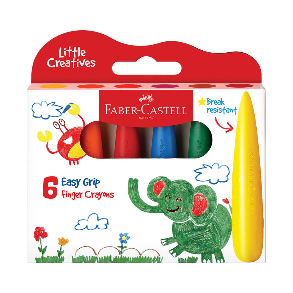 Little Creatives 6ct Fingerpaints