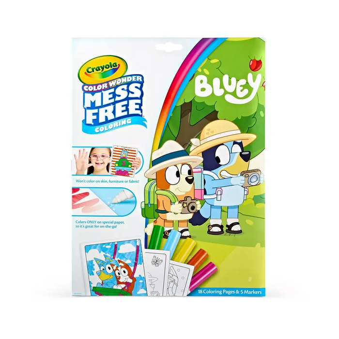 Color Wonder Coloring Pad & Markers, Bluey