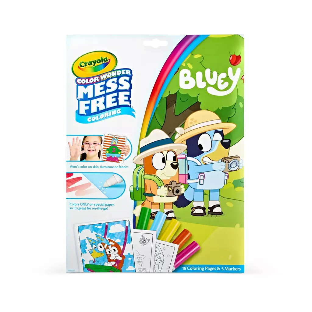 Color Wonder Coloring Pad &amp; Markers, Bluey