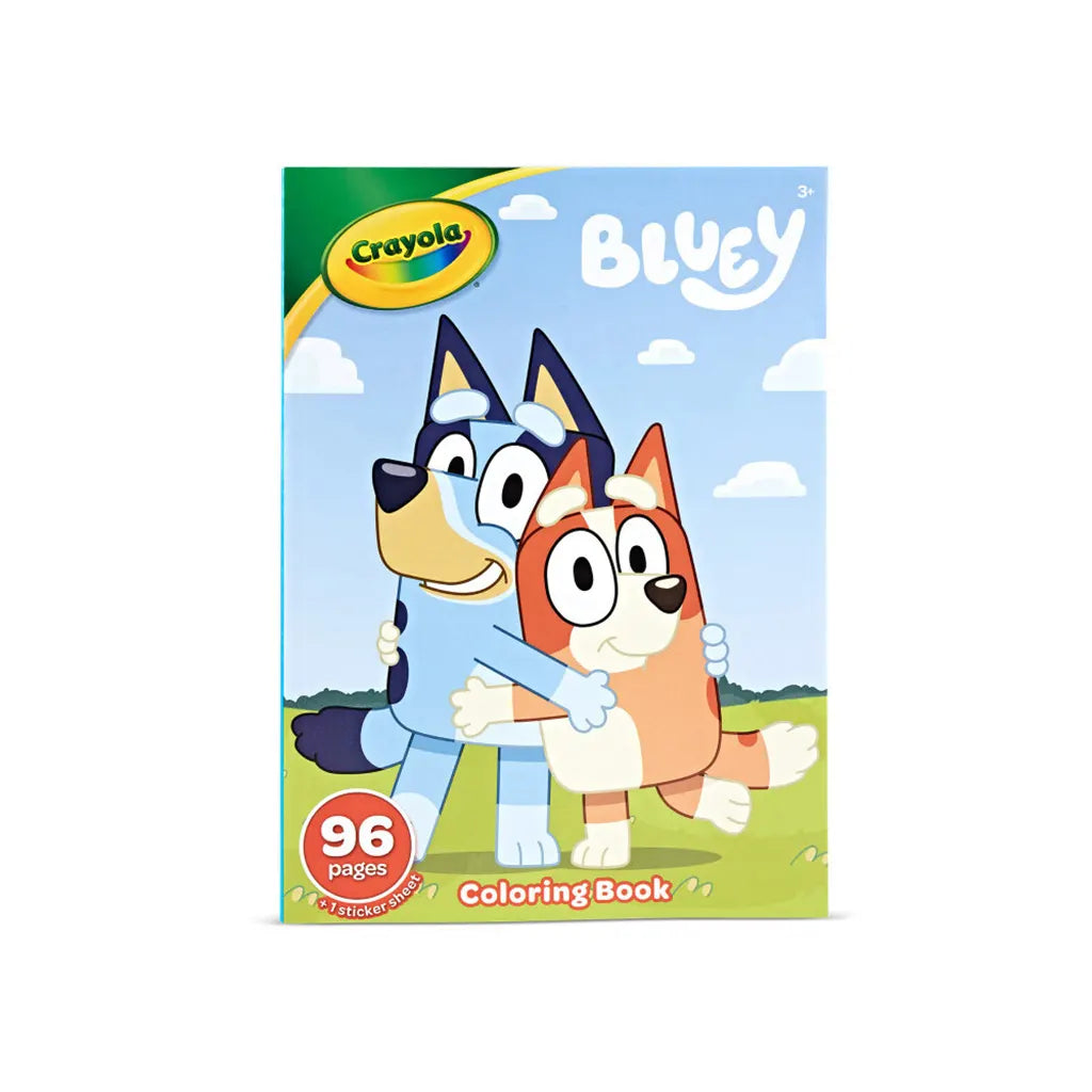 Coloring Book 96 Pages, Bluey