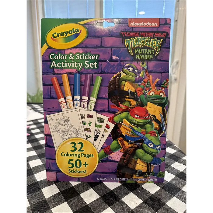Color & Sticker Activity Set, Teenage Mutant Ninja Turtles