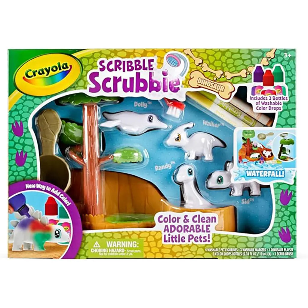 Scribble Scrubbie Dinosaur, Waterfall