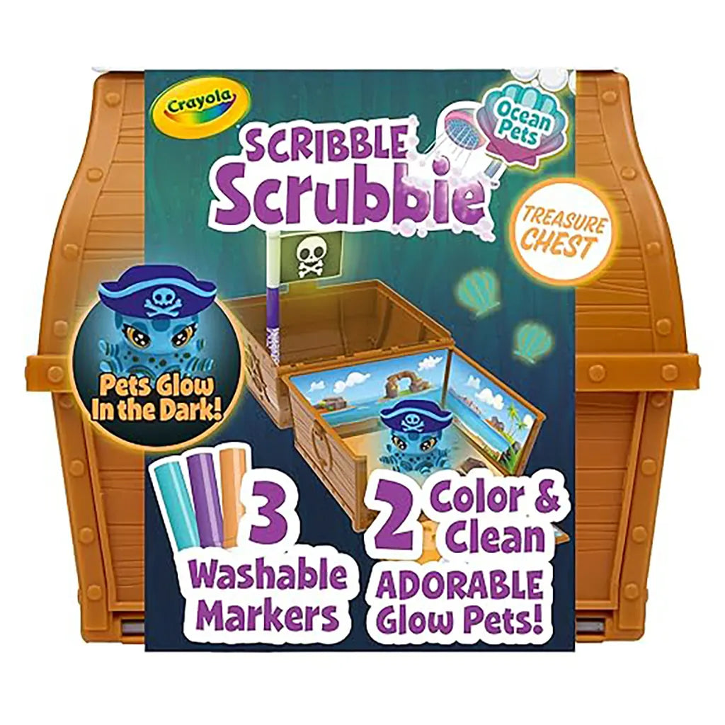 Scribble Scrubbie Pets Glow Ocean Playset