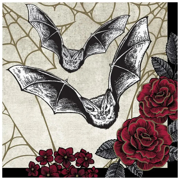 Creepy Characters Luncheon Napkin 8pc, 7in