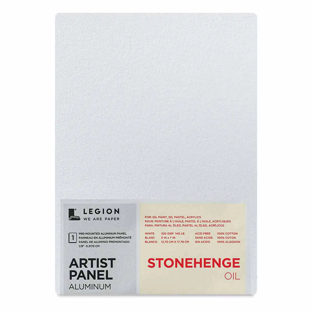 Stonehenge Oil Aluminum-Backed Artist Panels, 5x7IN 320g
