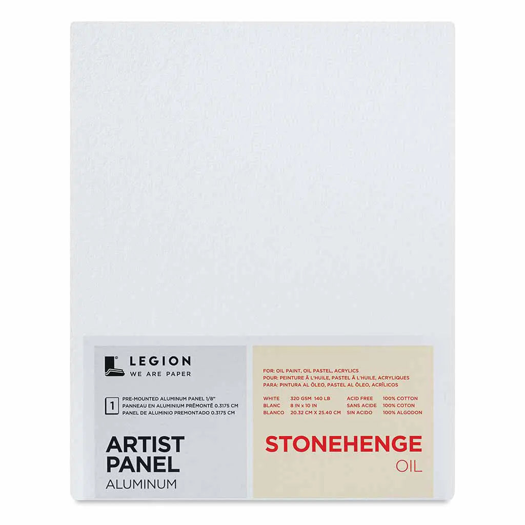 Stonehenge Oil Aluminum-Backed Artist Panels, 8x10IN 320g