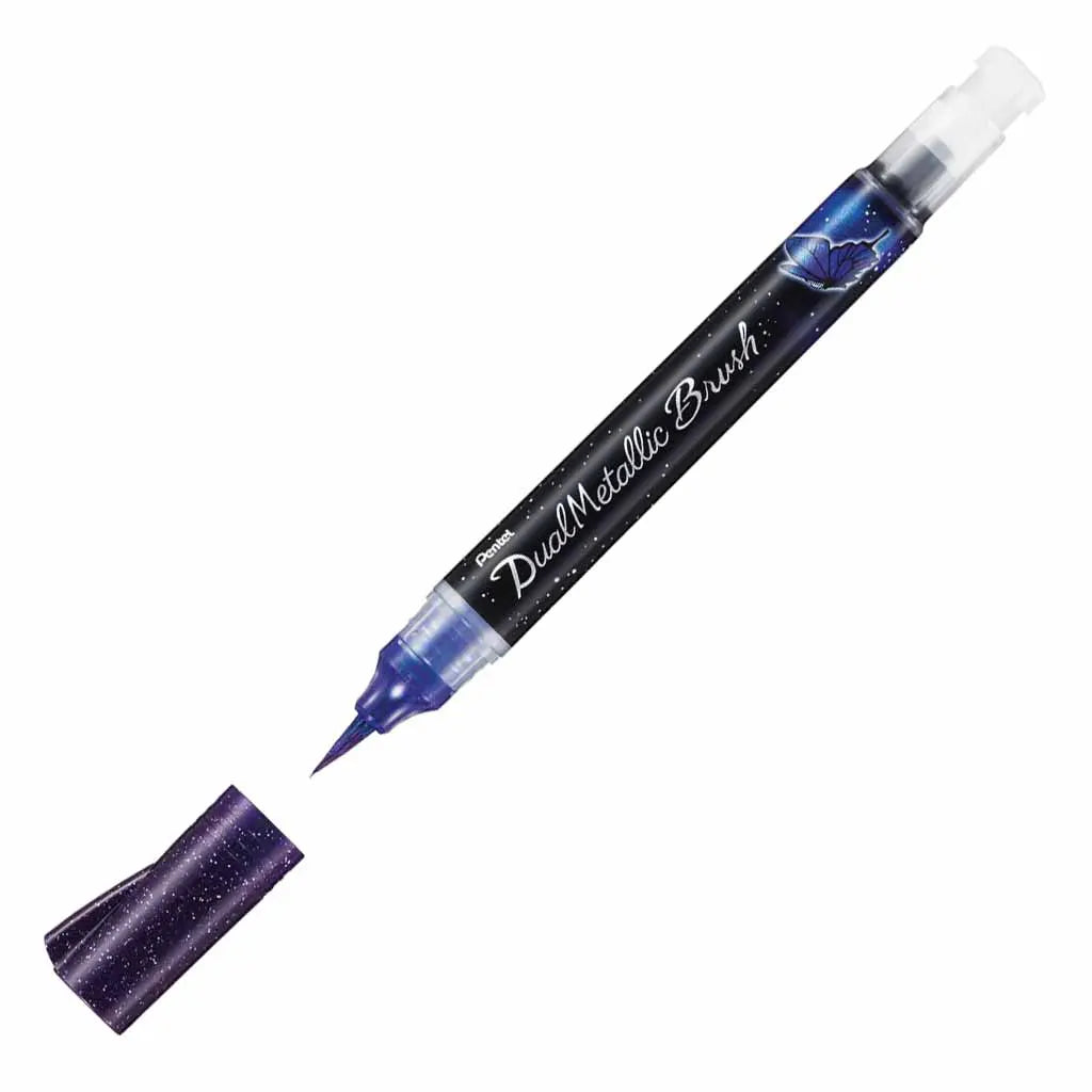Dual Metallic Brush Pen