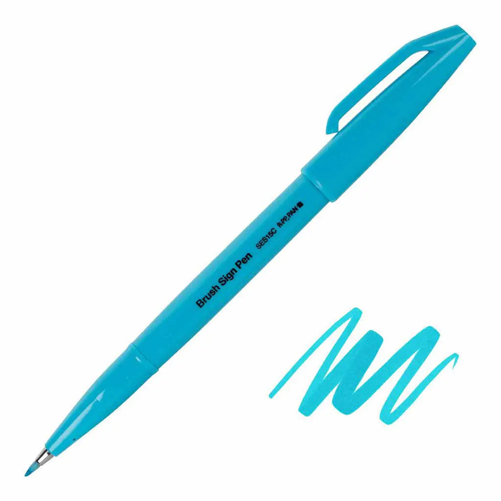 Sign Pen Brush Tip Fluorescent