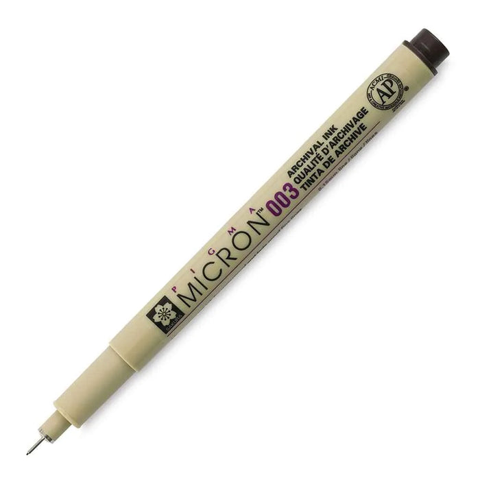 Micron Pen .15mm Sepia