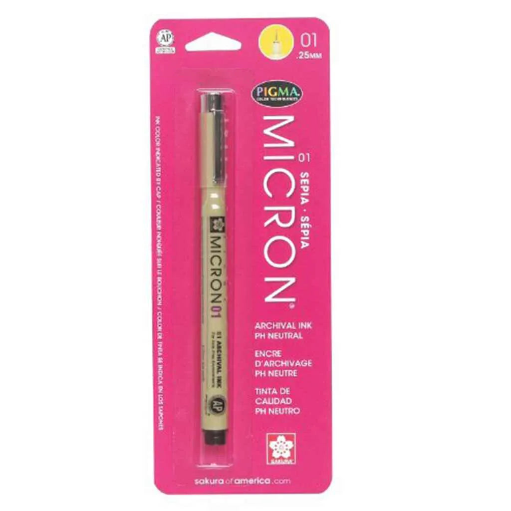 Micron Pen .25mm Sepia