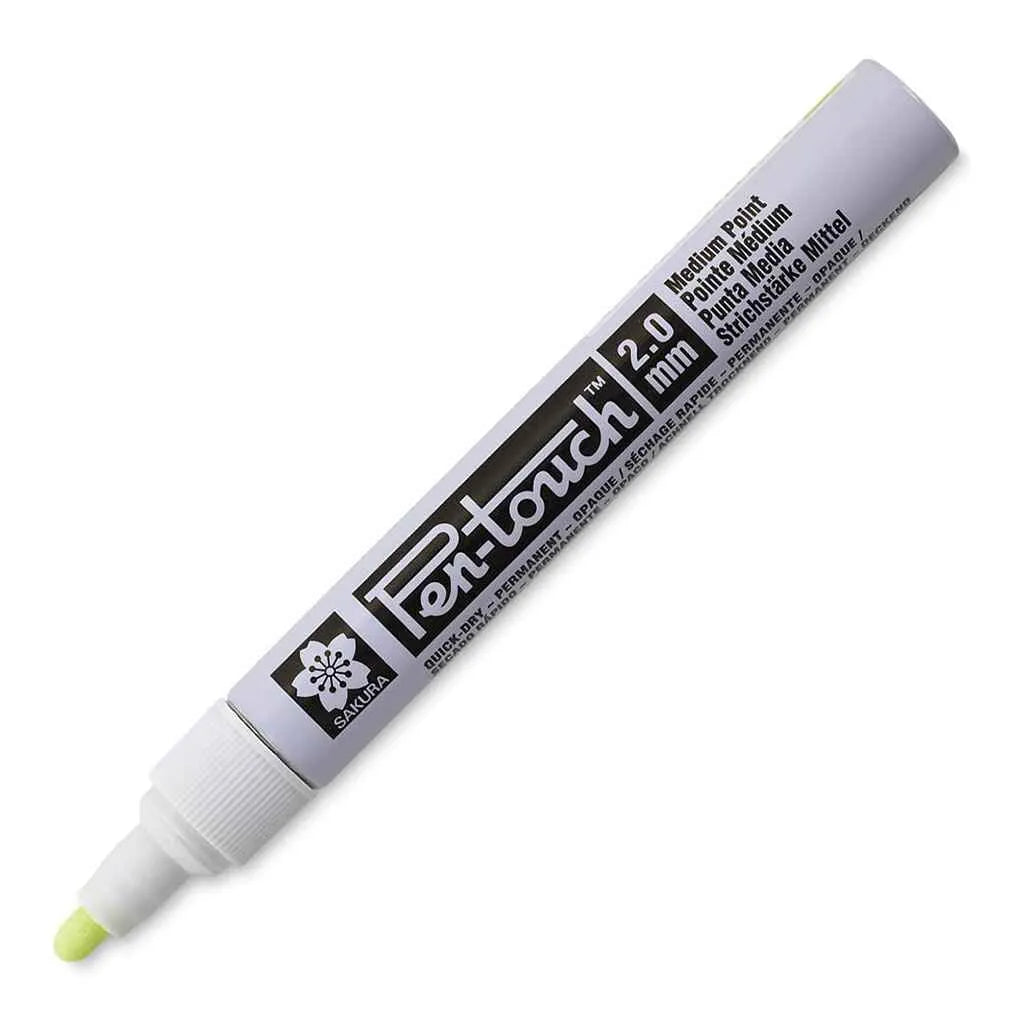 Pen-Touch Paint Marker Medium Tip, Fluorescent Yellow