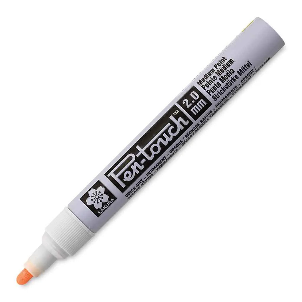 Pen-Touch Paint Marker Medium Tip, Fluorescent Orange