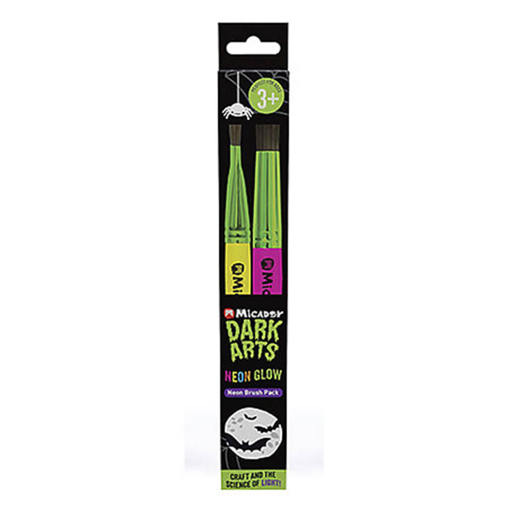 Dark Arts Neon Brush 2Pk