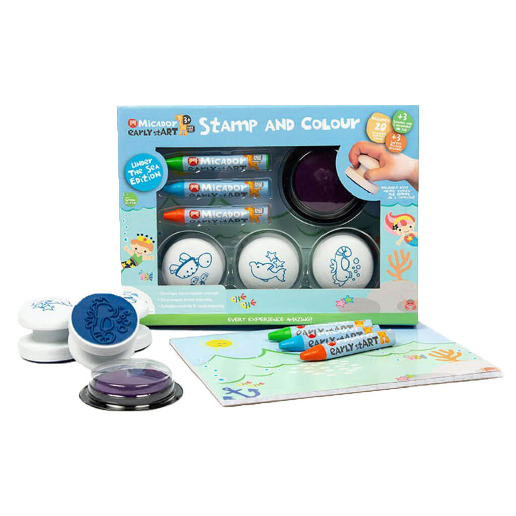 Early Start Stamp &amp; Color Mini Under the Sea