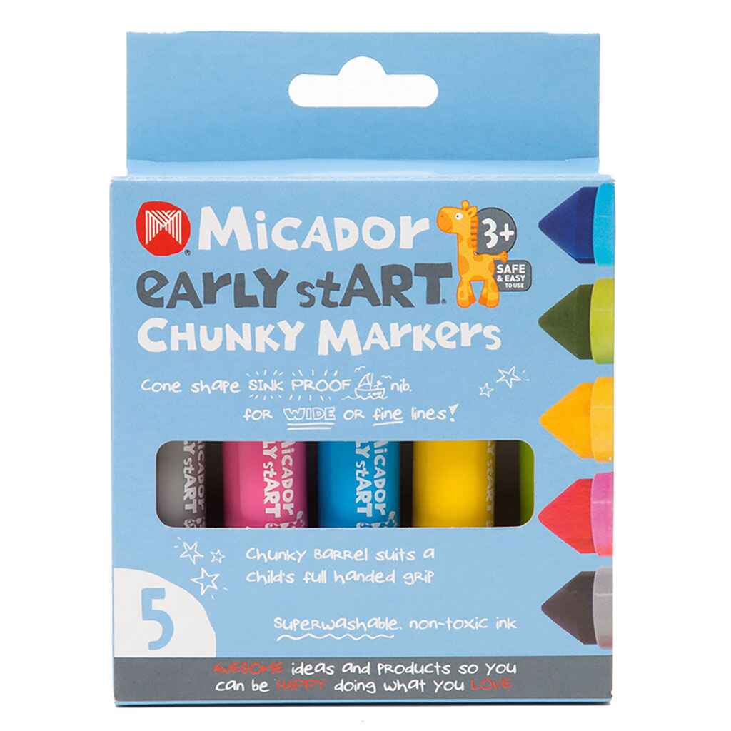 Early Start Chunky Markers