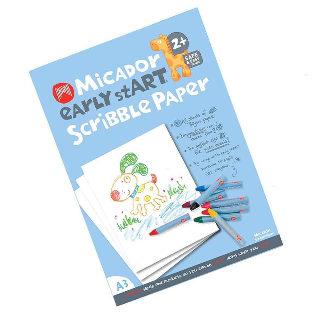 Early Start Scribble A3 Pad