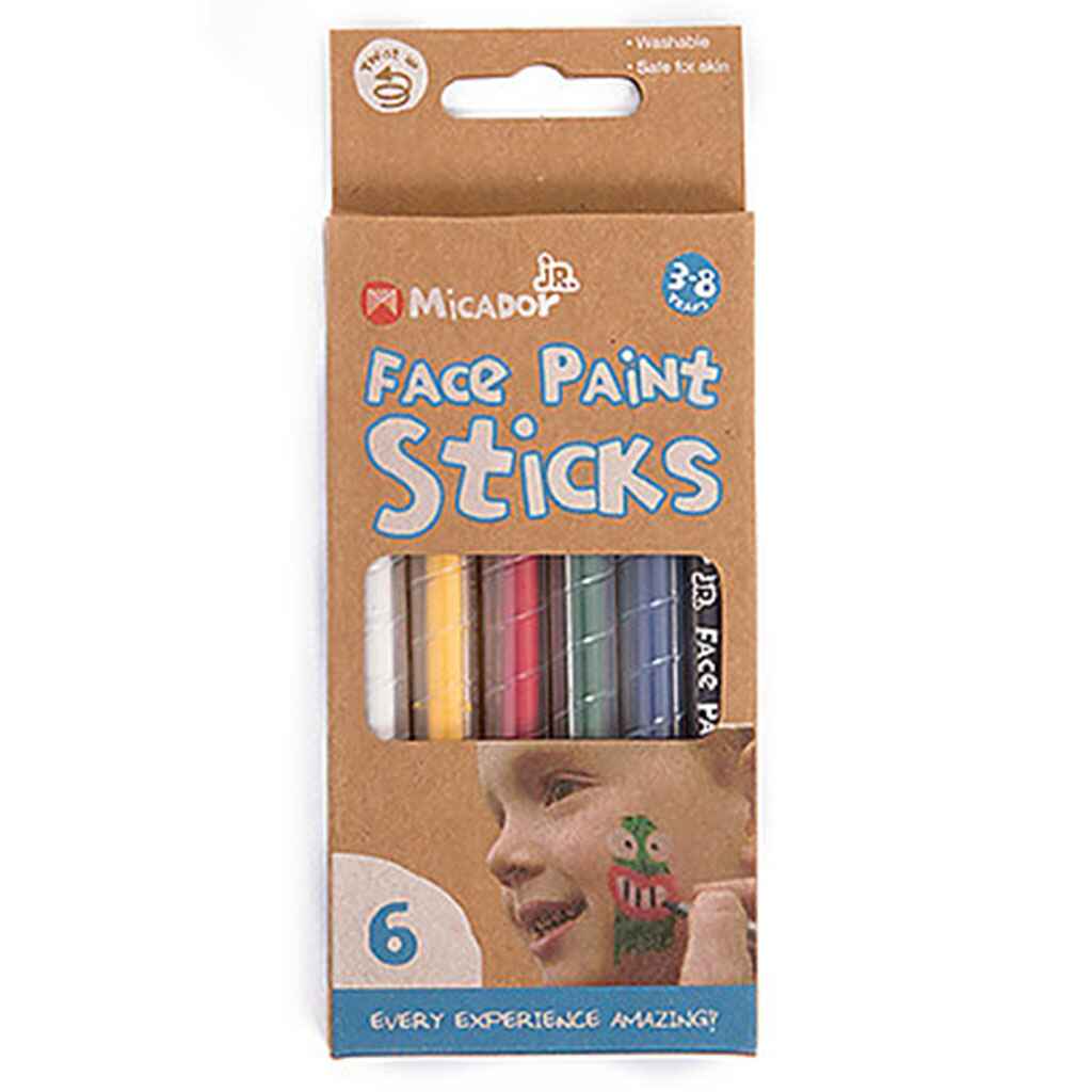 Mj Face Paint Sticks 6Pk