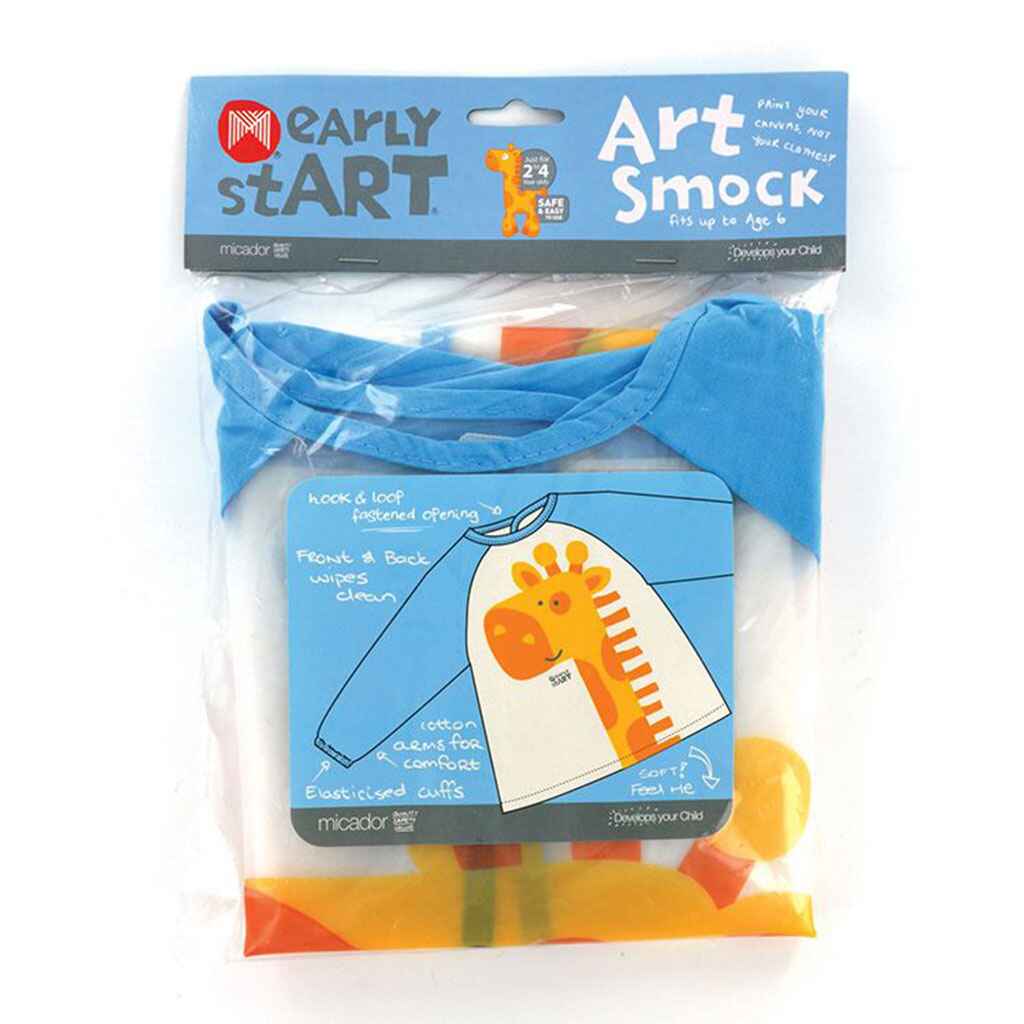 Early Start Art Smock Blue Cn