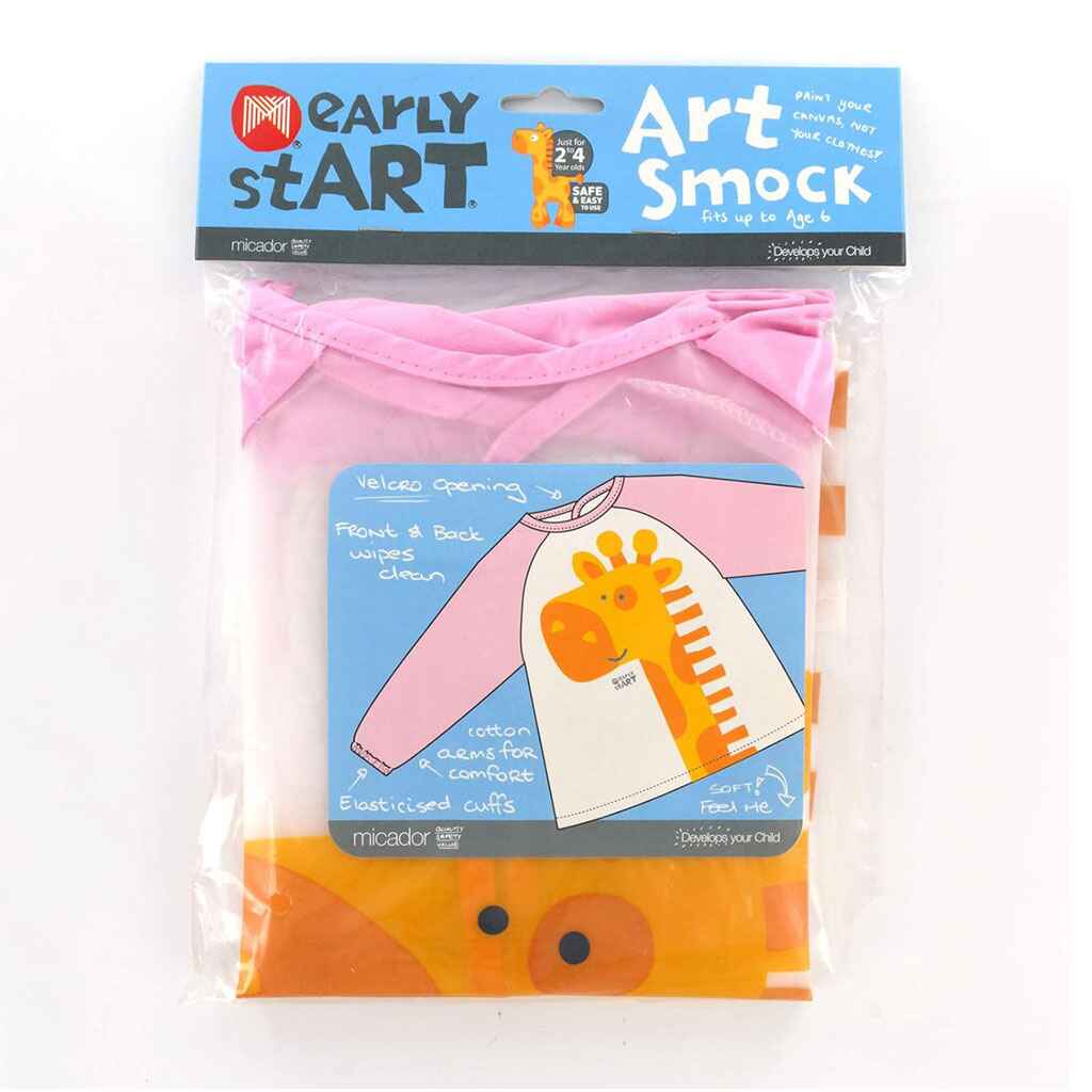 Early Start Art Smock Pink Cn