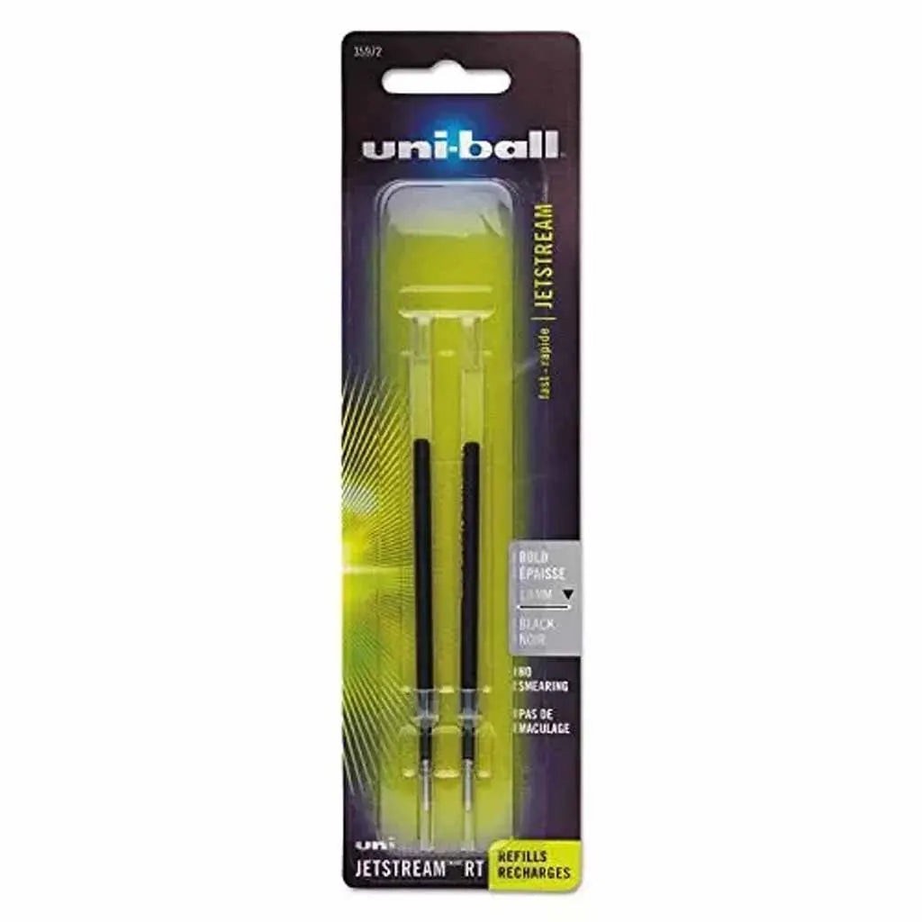 Jetstream Rt Refl 1mm Black 2Pk