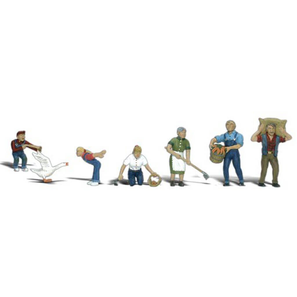 N Scale Farm People