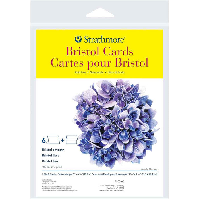 300 Series Bristol Cards Full Size 5in x 6-7/8in