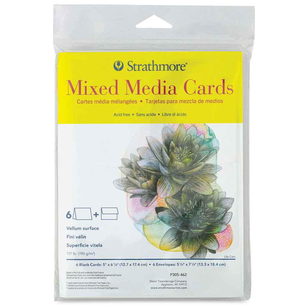 300 Series Mixed Media Cards Full Size 5in x 6-7/8in