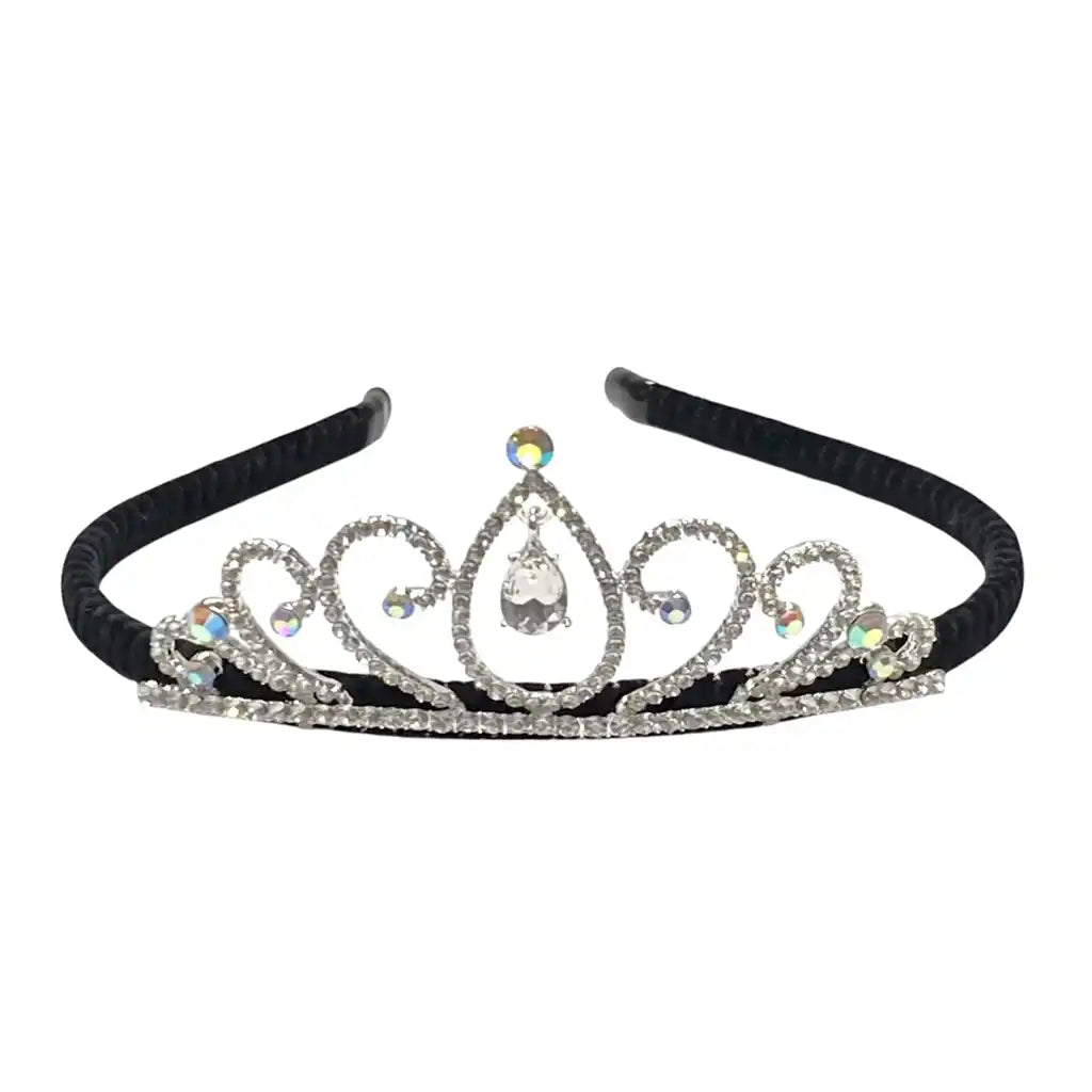 Rhinestone Tiara With Stone