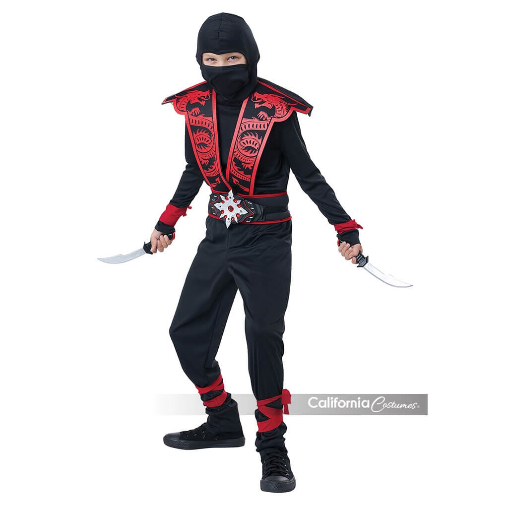 Ninja With Dagger Belt Costume