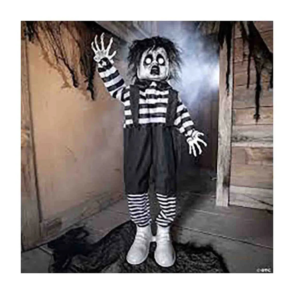 Standing Animated Leather Shoes Boy, 3ft