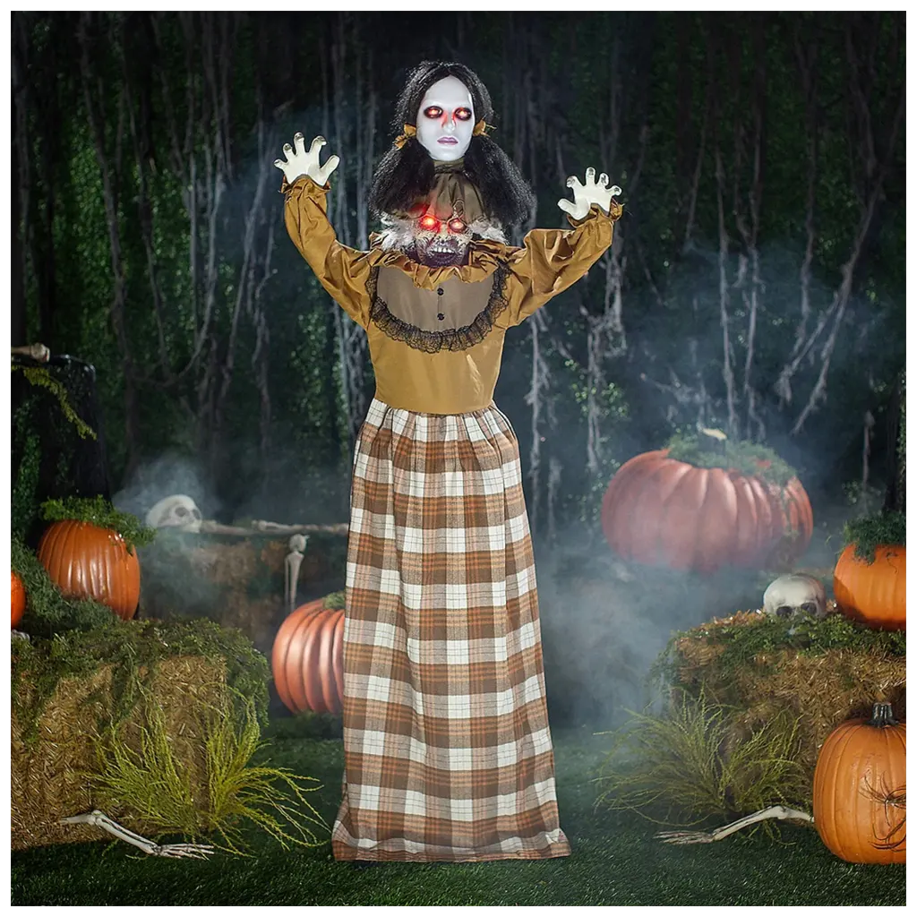 Standing Pop Up Creepy Woman, 5ft