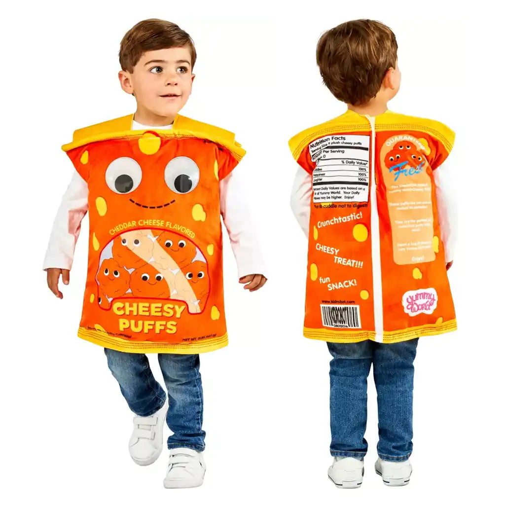 Cheesy Puffs Toddler/Kids Costume-4T