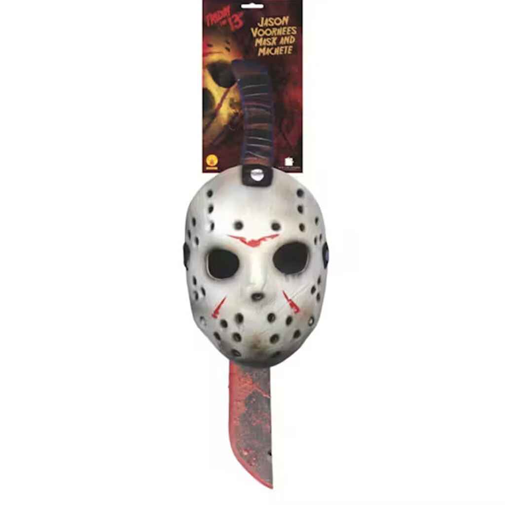 Jason Mask-Machete Set