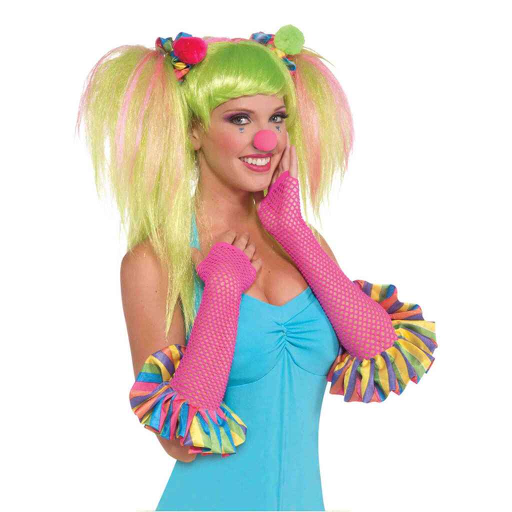 Circus Sweetie Fishnet Gloves